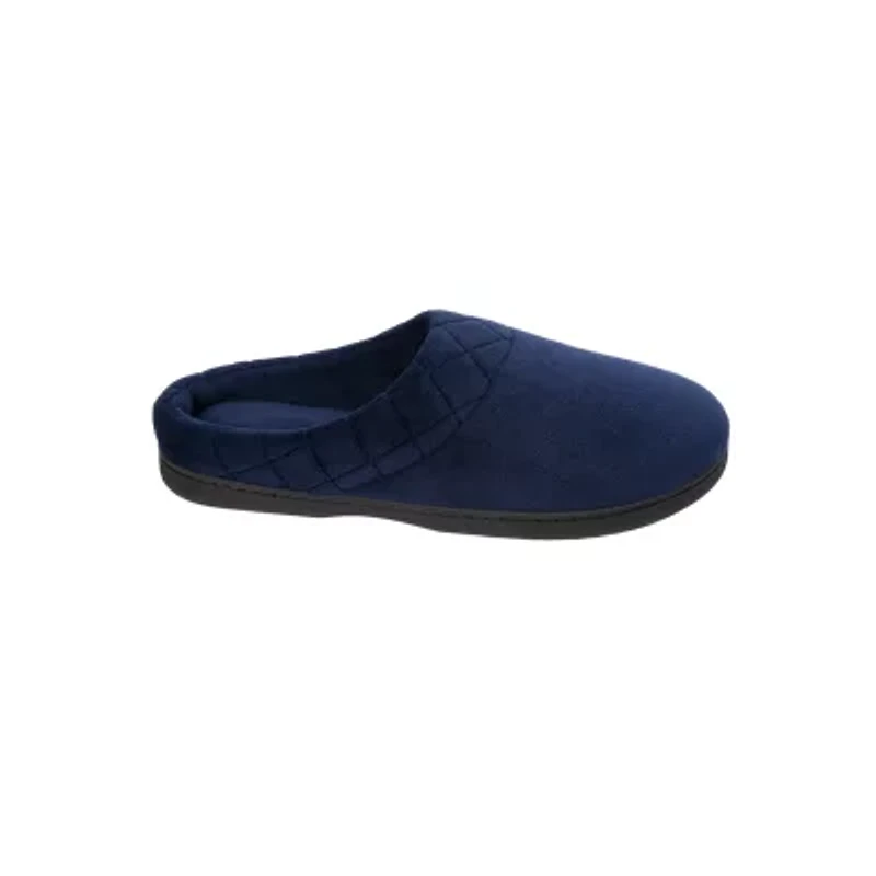 Dearfoams Darcy Velour Scuff Womens Memory Foam Clog Slippers