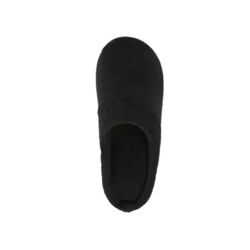Dearfoams Darcy Velour Womens Memory Foam Clog Slippers