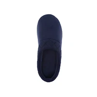 Dearfoams Darcy Velour Scuff Womens Memory Foam Clog Slippers