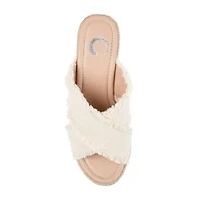 Journee Collection Womens Shanni Wedge Sandals