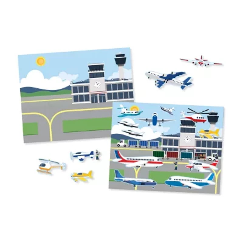 Melissa & Doug Rs Bndl Vehicles Habitats Activity Pad Prehistoric 3-pc. Stickers