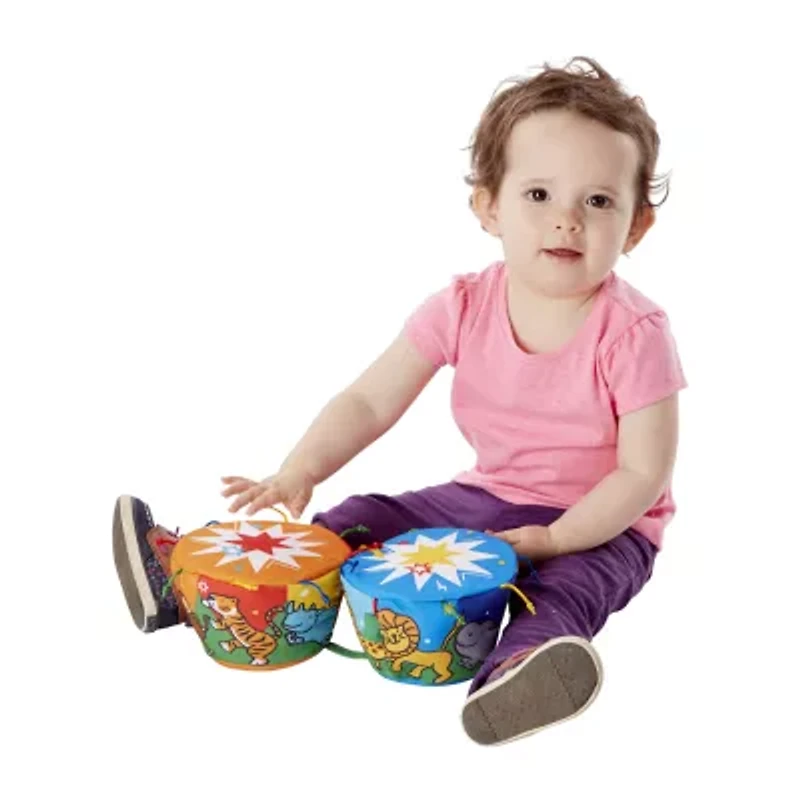 Melissa & Doug Musical Bongos Interactive Toy