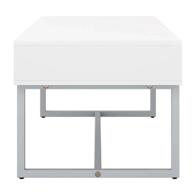 Corliving Living Room Collection Storage 1-Drawer Coffee Table