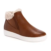 Muk Luks Womens Montana Big Sky Flat Heel Booties