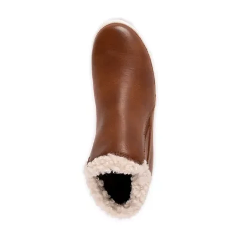 Muk Luks Womens Montana Big Sky Flat Heel Booties