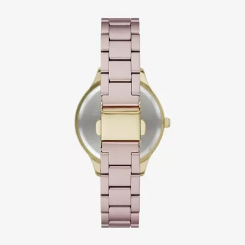 Geneva Ladies Womens Crystal Accent Pink Bracelet Watch Fmdjm280
