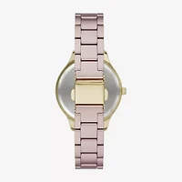 Geneva Ladies Womens Crystal Accent Pink Bracelet Watch Fmdjm280
