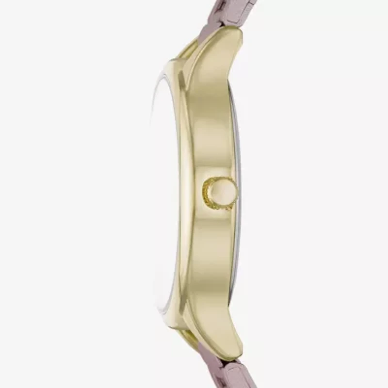 Geneva Ladies Womens Crystal Accent Pink Bracelet Watch Fmdjm280