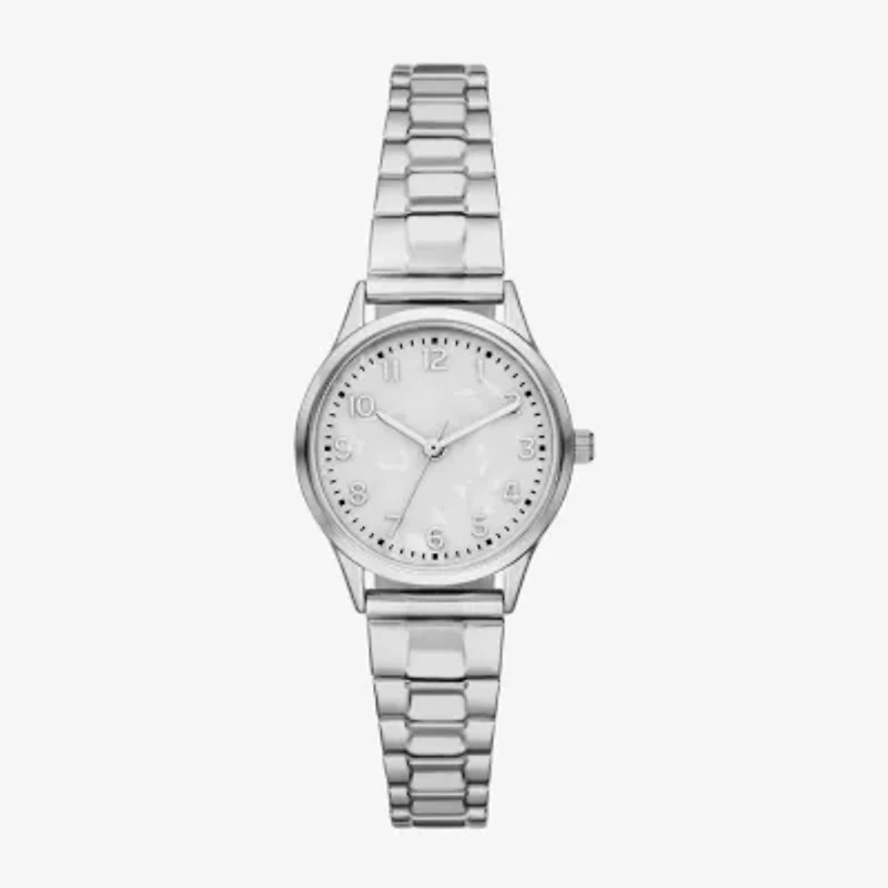 Womens Silver Tone Stainless Steel Expansion Watch Fmdjo277
