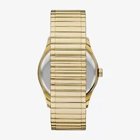 Mens Gold Tone Stainless Steel Expansion Watch Fmdjo281