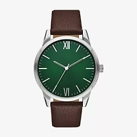 Mens Brown Strap Watch Fmdjo285
