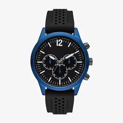 Mens Black Strap Watch Fmdjo287