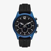Mens Black Strap Watch Fmdjo287