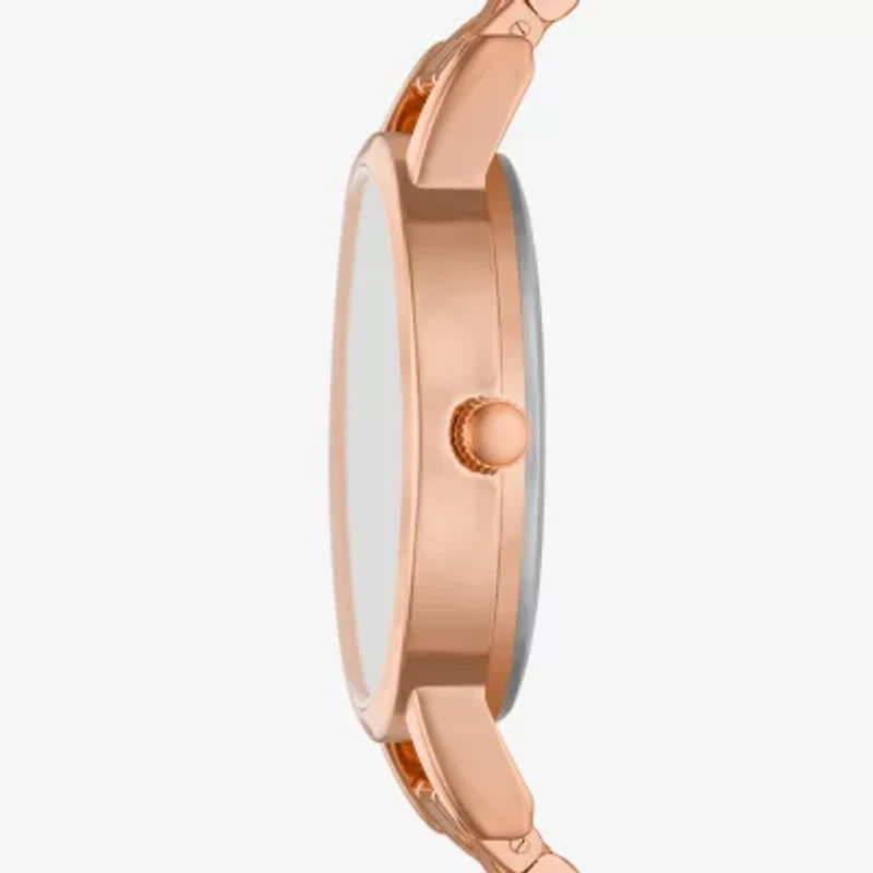 Ladies Boxed Sets Womens Rose Goldtone 6-pc. Watch Boxed Set Fmdjset351