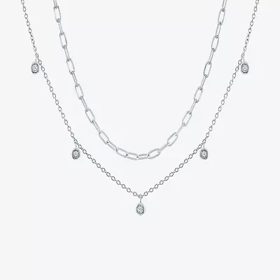 YES, PLEASE! 2-pc. Diamond-Accent Pendant Necklace Set