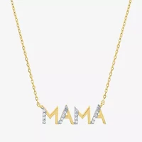 Yes, Please! Womens Diamond Accent White 5.-5.5MM 2-pc. Necklace Set