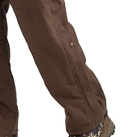 Berne Highland Washed Insulated Bibs Short Mens Workwear Overall