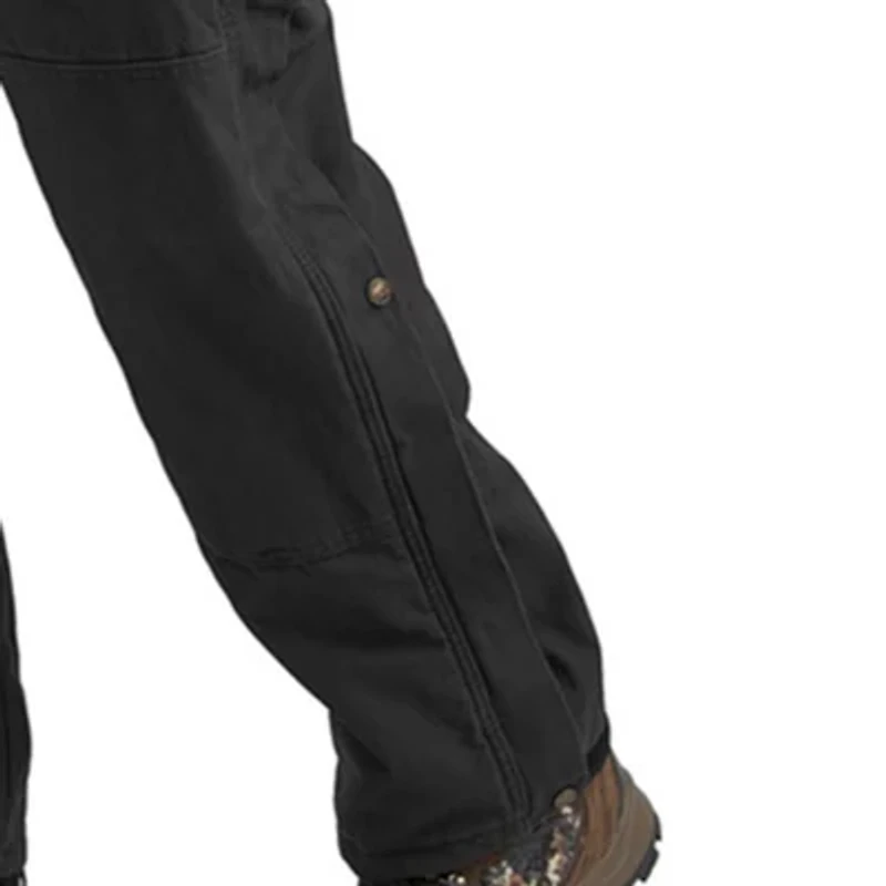 Berne Highland Washed Insulated Bibs Short Mens Workwear Overall