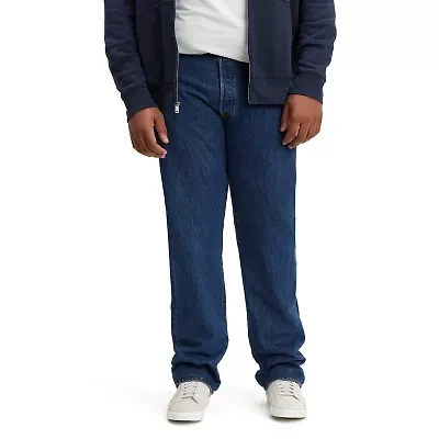 Levi's Big and Tall Mens 501 Straight Leg Regular Fit Jean