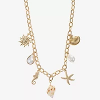 Bijoux Bar Womens Collar Necklace