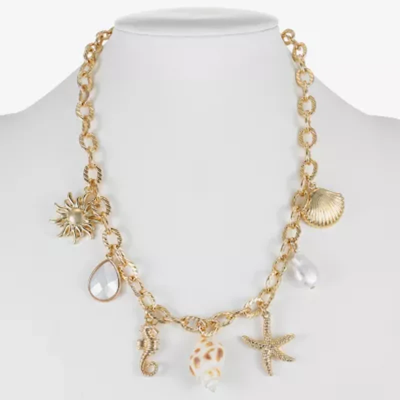 Bijoux Bar Womens Collar Necklace