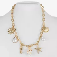 Bijoux Bar Womens Collar Necklace