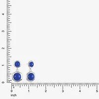 Liz Claiborne Hexagon Womens Hypoallergenic Drop Earrings
