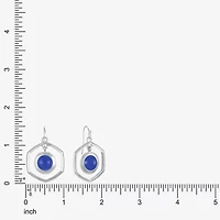Liz Claiborne Hexagon Womens Drop Earrings