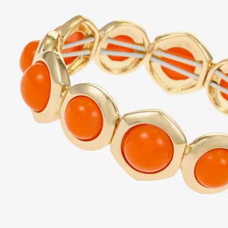 Liz Claiborne Hexagon Womens Stretch Bracelet