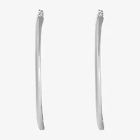 Liz Claiborne Womens 48mm Hypoallergenic Hoop Earrings