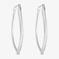 Liz Claiborne Womens 48mm Hypoallergenic Hoop Earrings