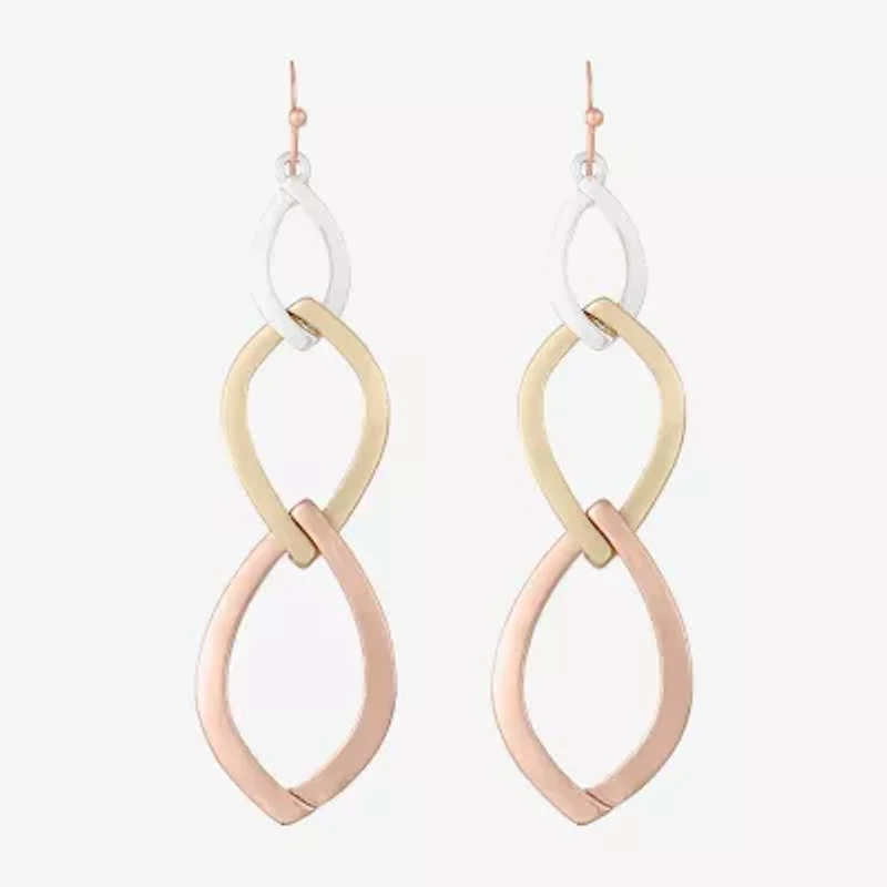 Liz Claiborne Womens Drop Earrings