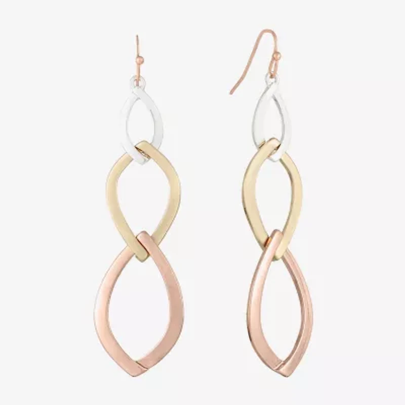 Liz Claiborne Womens Drop Earrings