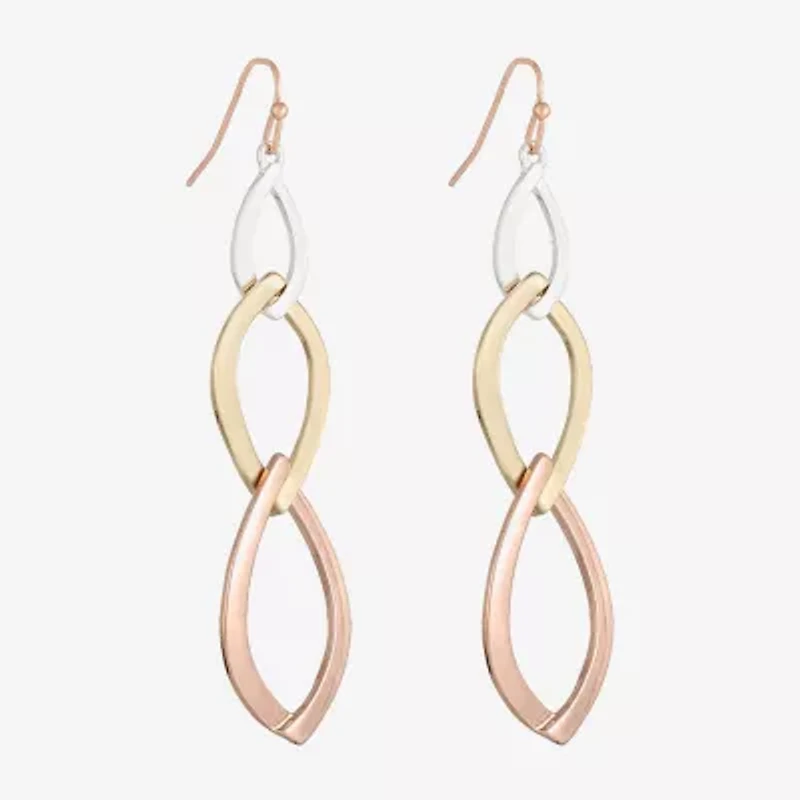 Liz Claiborne Womens Drop Earrings
