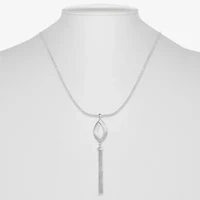 Liz Claiborne Tassel Womens 32 Inch Pendant Necklace