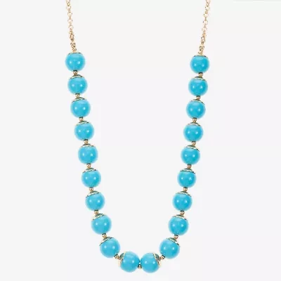 Liz Claiborne Womens 17 Inch Collar Necklace