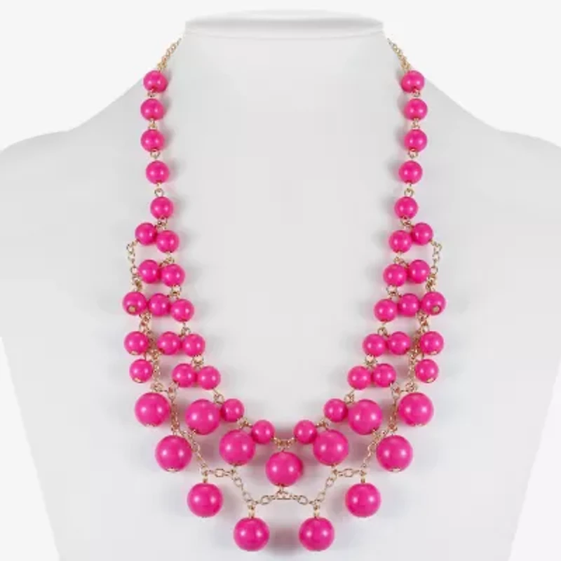 Liz Claiborne Womens 18 Inch Statement Necklace
