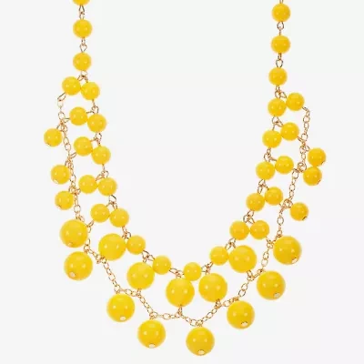 Liz Claiborne Womens 18 Inch Statement Necklace