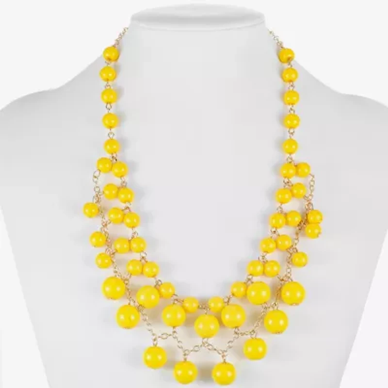 Liz Claiborne Womens 18 Inch Statement Necklace