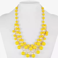 Liz Claiborne Womens 18 Inch Statement Necklace