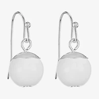 Liz Claiborne Womens Round Drop Earrings