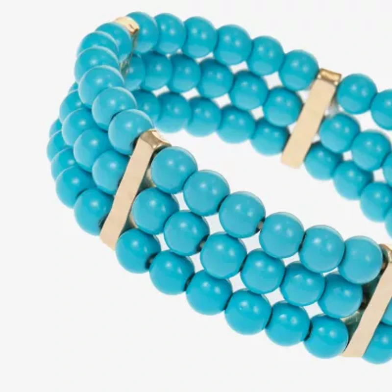 Liz Claiborne Womens Round Stretch Bracelet