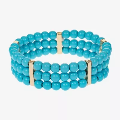 Liz Claiborne Womens Round Stretch Bracelet
