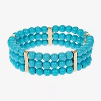 Liz Claiborne Womens Round Stretch Bracelet