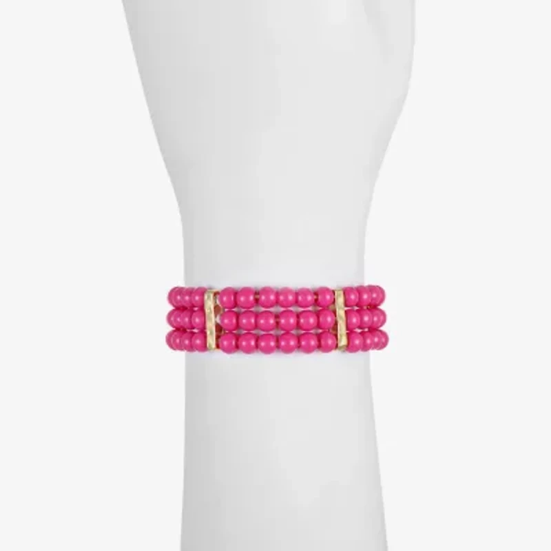 Liz Claiborne Womens Round Stretch Bracelet