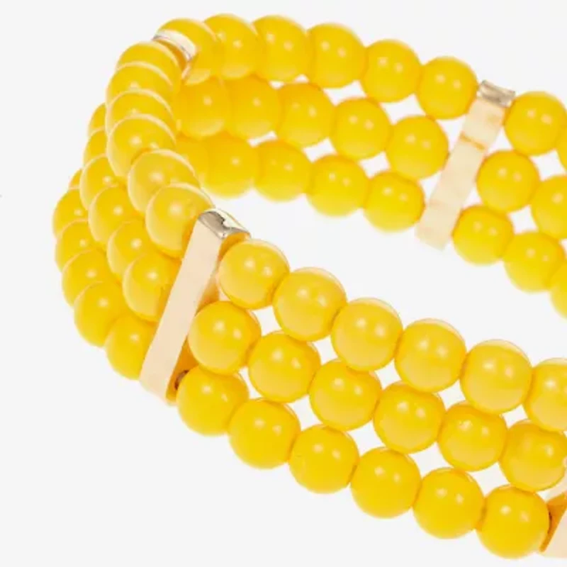 Liz Claiborne Womens Round Stretch Bracelet
