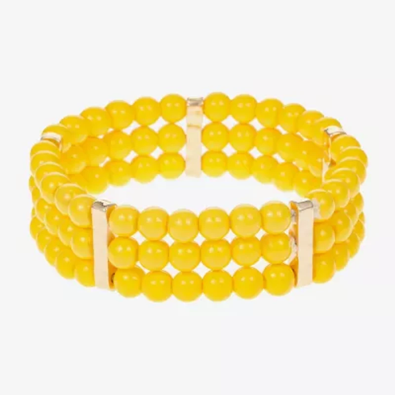 Liz Claiborne Womens Round Stretch Bracelet