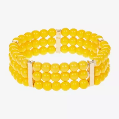 Liz Claiborne Womens Round Stretch Bracelet
