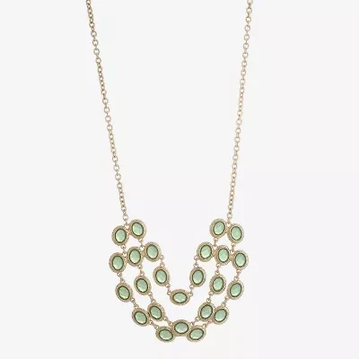 Monet Jewelry Womens Gold Tone 18 Inch Strand Necklace