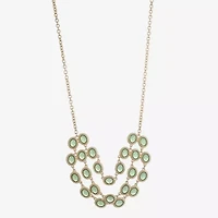 Monet Jewelry Womens Gold Tone 18 Inch Strand Necklace
